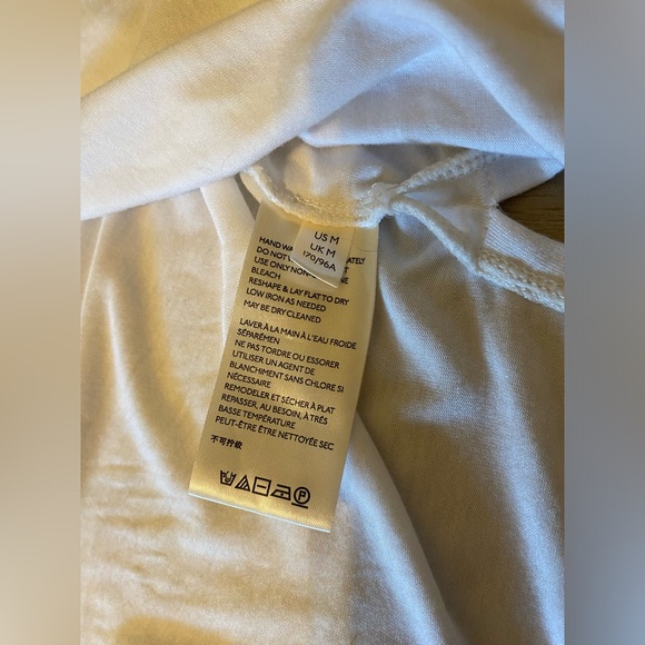 We The Free Andy Button Front Shirt, Size M, White - Picture 11 of 12